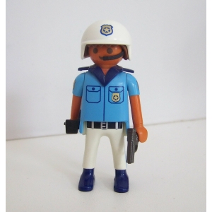 PLAYMOBIL (Z3116) MER - Officier Homme Policier avec Casque Quad 3655