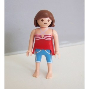 PLAYMOBIL (Z3133) MER - Femme Débardeur, Short & Pieds Nus 4859