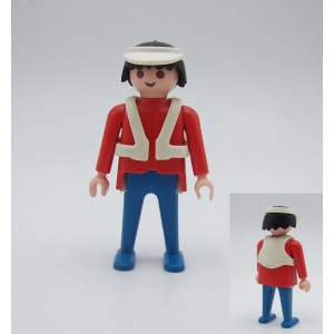 PLAYMOBIL (Z3102) MER - Homme Planchiste Planche à Voile 3584 Vintage