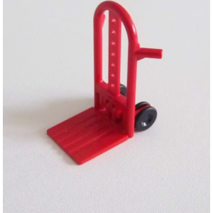 PLAYMOBIL (Z410) PORT - Chariot Diable Rouge Moderne 4135 4146 4401 5259