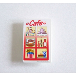 PLAYMOBIL (Z425) PORT - Affiche Panneau Café du Port 5129