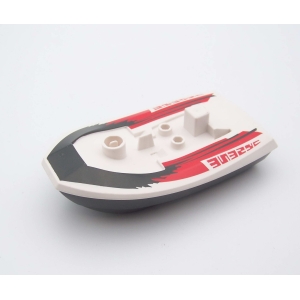 PLAYMOBIL (Z519) MER - Jet Ski de Loisirs Rouge & Blanc 5133 5965 (Incomplet)