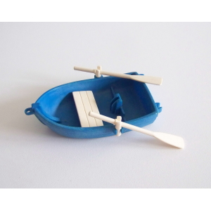 PLAYMOBIL (Z502) MER - Barque Bleue Complète avec Accessoires 3865
