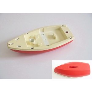 PLAYMOBIL (Z5c09) MER - Coque du Bateau Voilier 3138 Jaunie