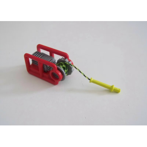 PLAYMOBIL (G1289) POMPIERS - Boîtier de Treuil Portable 4821 5363 Complet