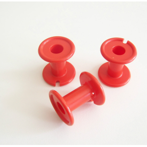 PLAYMOBIL (G1104) POMPIERS - Lot de 3 Enrouleurs Rouge pour Tuyau Vintage 3491