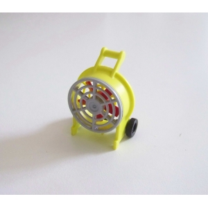 PLAYMOBIL (G1278) POMPIERS - Ventilateur Mobile Jaune Fluo 4820
