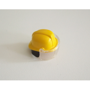 PLAYMOBIL (G1257) POMPIERS - Casque Jaune avec Visière 3882 3883