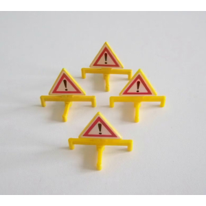 PLAYMOBIL (G1212) POMPIERS - Lot 4 Triangles Signalisation 3181 3182 3935 4036