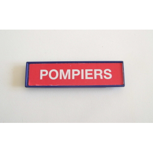 PLAYMOBIL (G430) POMPIERS - Enseigne Pompiers pour Caserne 3176