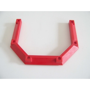 PLAYMOBIL (G457) POMPIERS - Bordure de Toit Rouge Caserne 3386