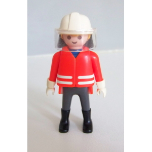 PLAYMOBIL (G2213) POMPIERS - Pompier en Tenue d'Intervention 3881