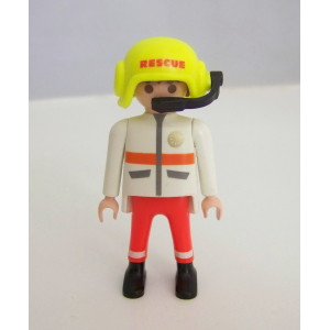 PLAYMOBIL (G2212) POMPIERS - Docteur Hélicoptère de Secours 4428
