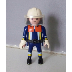 PLAYMOBIL (G2210) POMPIERS - Pompier en Tenue d'Intervention 4819 4820 4821