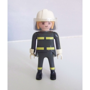 PLAYMOBIL (G2201) POMPIERS - Pompier Femme en Tenue d'Intervention Camion 3182