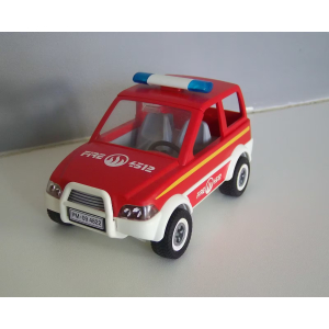 PLAYMOBIL (G501) POMPIERS - Voiture 4x4 du Chef de Brigade 4822