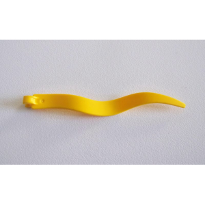 PLAYMOBIL (L719) MOYEN-AGE - Drapeau Fin Etendard Fanion Jaune Château Pirates