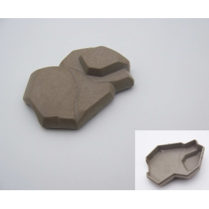 PLAYMOBIL (I1c12) DECOR - Rocher Plat Cachette Gris Clair 3127 4006 Jauni