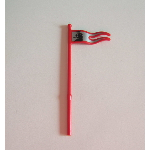 PLAYMOBIL (L750) MOYEN-AGE - Lance Hampe Drapeau de Sir Christopher 3699