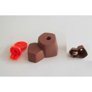 PLAYMOBIL (I115) DECOR - Rocher Marron Petit