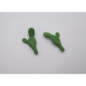 PLAYMOBIL (I2164) VEGETATION - Lot 2 Petit Cactus Souple 4294 4398 5245 5247