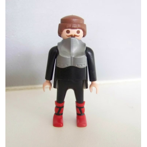 PLAYMOBIL (L4206) MOYEN-AGE - Chevalier du Cygne Noir