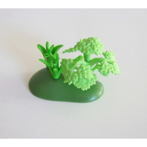 PLAYMOBIL (I231) VEGETATION - Parterre de Plantes & Arbuste Vert Clair