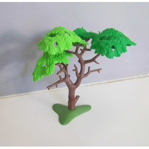 PLAYMOBIL (I252) VEGETATION - Arbre sur Socle Vert 4494
