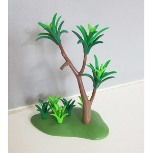 PLAYMOBIL (I226) VEGETATION - Décor Arbre & Plantes Zoo Panda Jungle Dinosaure