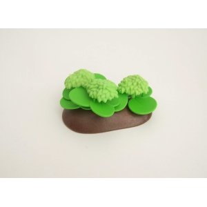 PLAYMOBIL (I2119) VEGETATION - Buisson Vert Clair & Feuilles Nénuphar 4171 4172