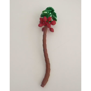 PLAYMOBIL (I2122) VEGETATION - Plamier Noix de Coco Rouge Dinosaures 4172