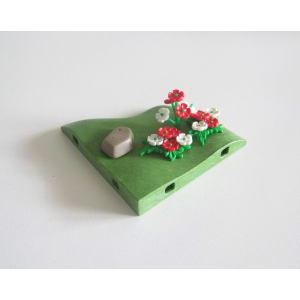 PLAYMOBIL (I245) VEGETATION - Pareterre Pelouse & Fleurs Maison Vacances 3230