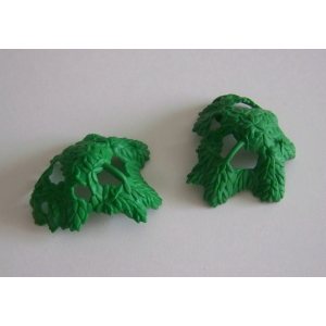 PLAYMOBIL (I240) VEGETATION - Lot de 2 Grands Feuillages Foncé pour Arbre