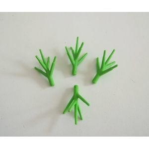 PLAYMOBIL (I2141) VEGETATION - Lot 4 Grande Tige Vert Clair 4055 4279 4404 5265