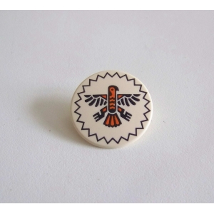 PLAYMOBIL (E172) INDIENS - Bouclier Rond à Motifs avec Aigle 3028 3250 3870 4072