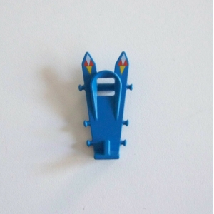 PLAYMOBIL (E178) INDIENS - Porte Bébé Papoose Bleu 3871 (Manque Sangle Orange)
