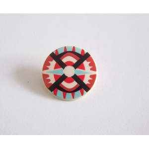 PLAYMOBIL (E1113) INDIENS - Bouclier Rond à Motifs Homme Médecine 4749