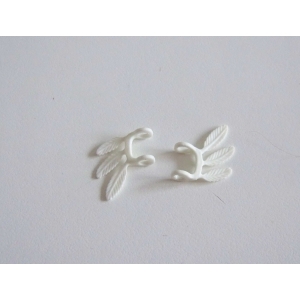 PLAYMOBIL (E131) INDIENS - Lot de Plumes Blanches pour Décoration Armes & Tipi