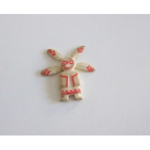 PLAYMOBIL (E170) INDIENS - Poupée Blanche & Rouge pour Papoose 3396 3733 sale