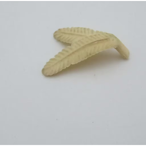 PLAYMOBIL (E188) INDIENS - Plume Blanche Coiffure Boucle Torsadée Cheval Jaunie