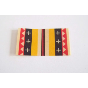 PLAYMOBIL (E186) INDIENS - Tapis 7,7x4cm Décorations Campement Tipi