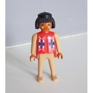 PLAYMOBIL (E215) INDIENS - Guerrier Sorcier 3731 3732 3733