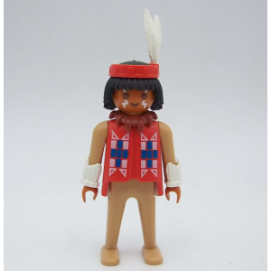 PLAYMOBIL (E265) INDIENS - Guerrier 3397 3731 3733