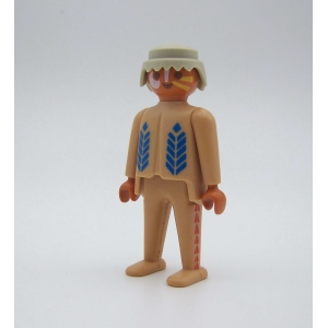 PLAYMOBIL (E210) INDIENS - Vieux Chef Guerrier 3733