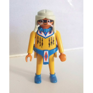 PLAYMOBIL (E219) INDIENS - Sorcier Homme Médecine 3877