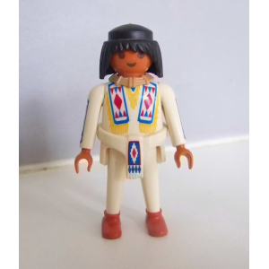 PLAYMOBIL (E227) INDIENS - Guerrier 3250 3871 4072 4130