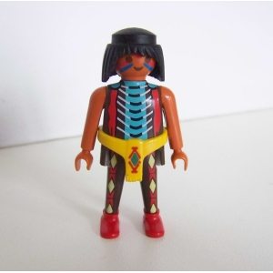 PLAYMOBIL (E239) INDIENS - Chef Campement 4012 (Défaut)