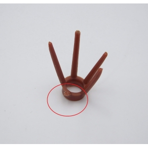 PLAYMOBIL (E305) INDIENS - Coiffe Marron pour Tipi Vintage 3250 Cassé