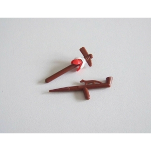 PLAYMOBIL (E310) INDIENS - Tomahawk & Calumet de la Paix Vintage 3406 3483