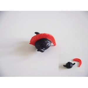 PLAYMOBIL (E532) INDIENS - Coiffe à Cornes Buffalo & Plume Rouge Sorcier 3873
